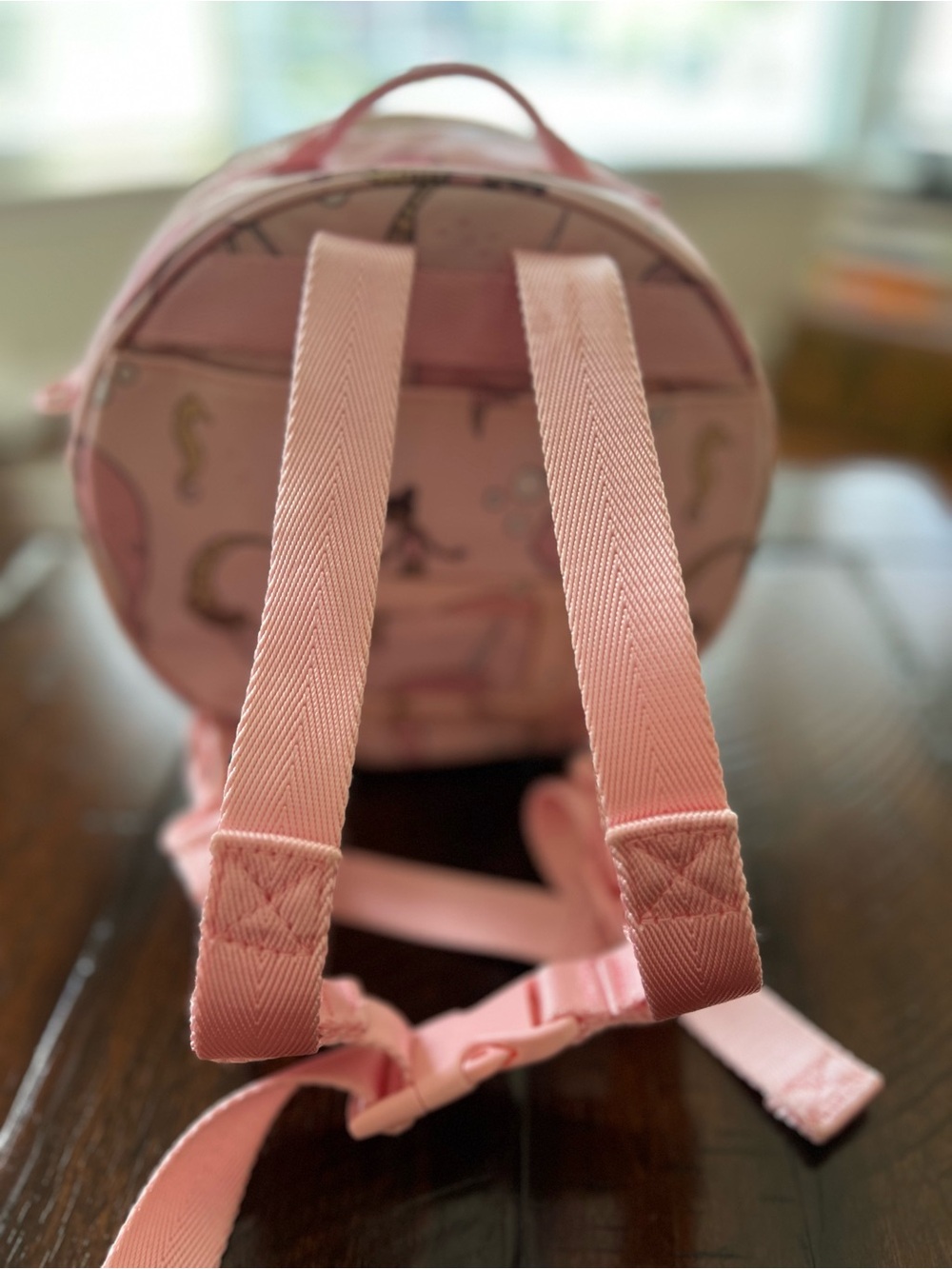 12 Little x Sarah Jane Narwhal Mermaid Mini Backpack Toddler Pink Preschool Bag - Picture 4 of 8